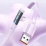 Mcdodo Ca-3411 Usb-A To Lightning 3A 20W L Tip Şarj Kablosu 1.2 M Mor
