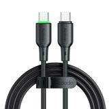 Mcdodo CA-4771 1.2 mt Siyah 65W USB-C to USB-C Şarj ve Data Kablosu