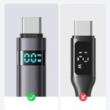 Mcdodo CA-6520 100 W USB Type -C Hızlı Şarj Kablosu 1.2 M Siyah