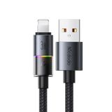 Mcdodo Ca-8170 Usb İphone 3A 7 Renkli Led Işıklı Şarj Data Kablosu