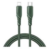 Mcdodo CA-8461 20W Type C to 1.2 Metre Yeşil Lightning PD Hızlı Şarj Kablosu