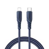 Mcdodo CA-8462 20W Type C to 1.2 Metre Mavi Lightning PD Hızlı Şarj Kablosu