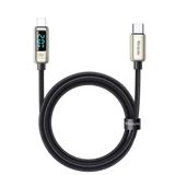 Mcdodo CA-8811 Gümüş 20W 1.2 mt Digital Göstergeli Type-C To Lightning Şarj ve PD Data Kablosu