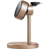 Mcdodo CH-2463 3in1 15W Magq Qi2 Magsafe iPhone Kablosuz Şarj Standı Gold