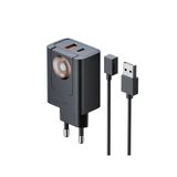 Mcdodo CH-3700 30W 2'si 1 Arada Kablosuz Apple Watch ve Seyahat Şarj Adaptörü