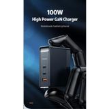 Mcdodo CH-8101 GaN 100W Yüksek Hızlı 2xType C 1xUSB Girişli Şarj Cihazı