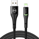 Mcdodo Çift Işıklı Led Switch 2a Iphone Lightning Siyah 1.2 m Şarj Kablosu