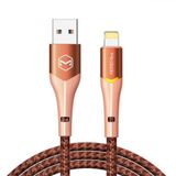 Mcdodo Çift Işıklı Led Switch 2a Iphone Lightning Turuncu 1.2 m Şarj Kablosu