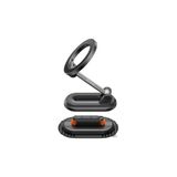 Mcdodo CM-6240 Nimble Manyetik Telefon Tutucu, 3M Yapışkanlı Taban, Çift Eksenli Ayarlanabilir ve Katlanabilir Kompakt Tasarım, Araç, Masa, Ev ve Ofis İçin, Siyah