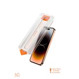 Mcdodo iPhone 16 Pro Max Uyumlu AutoFit Şeffaf Cam Ekran Koruyucu