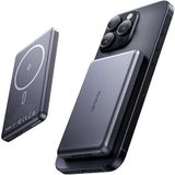 Mcdodo MC-4651 10000mAh 20W Metal Ultra İnce Manyetik Kablosuz Powerbank - Siyah