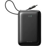 Mcdodo MC-6370 20000mAh 65W Dahili Kablolu Powerbank Siyah - Çok Renkli