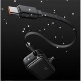 Mcdodo MC-7760 5000MAH 22.5W Dahili Kablolu Powerbank - Mat Siyah