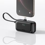 Mcdodo MC-7760 5000MAH 22.5W Dahili Kablolu Powerbank - Siyah - Siyah