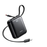 Mcdodo Mc-8620 10000Mah 22.5W Pd Hızlı Şarj Dahili Kablolu Powerbank Siyah