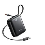 Mcdodo Mc-9930 20000Mah 45W Pd Hızlı Şarj Dahili Kablolu Powerbank Siyah