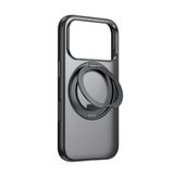 Mcdodo PC-1871 iPhone 17 Pro Yakalama Düğmeli Manyetik 360° Halka Standlı Kılıf