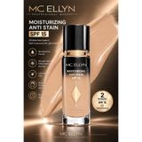 Mcellyn MC ELLYN Moisturizing Anti Stain Leke karşıtı Güneş koruyuculu SPF 15 Fondöten 02