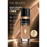 Mcellyn MC ELLYN Moisturizing Anti Stain Leke karşıtı Güneş koruyuculu SPF 15 Fondöten 04