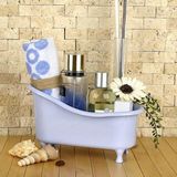 Mcg® Dekoratif Mini Küvet Şeklinde Çok Amaçlı Banyo Düzenleyici Sepet
