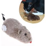 Mcg® Kurmalı Kedi Eğitim Oyuncağı Tüylü Peluş Fare Yakalama Interaktif Sevimli Eğlenceli Oyuncak