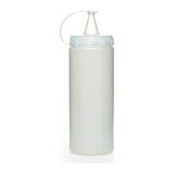 Mcg Şeffaf Kapaklı Sızdırmaz Yağlık Sosluk Şişesi Plastik Yağdanlık 400 Ml Ap-9028 Renkli