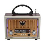 MCG Taşınabilir Klasik AM/FM/SW Retro Nostaljik Radyo