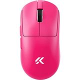 Mchose A7 V2 Ultra Rose Red 8k Hz PAW3950 Tı Sensör Kablosuz Gaming Mouse (MC-A7V2-7) - Pembe