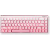 Mchose Ace 68 Air Peach Gradient Kablolu Mekanik Oyun Klavyesi Kare Tuş Formu