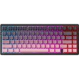 Mchose G75 Pro Black Pink %75 Matcha Latte Switch V2 Hotswap Rgb Kablosuz Mekanik Gaming Klavye (Mc-G75-16)