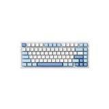 Mchose G75 Pro Blue %75 Cabbage Tofu Switch Hotswap Rgb Kablosuz İngilizce Mekanik Gaming Klavye (G75-4A)