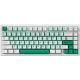 Mchose G75 Pro Green %75 Matcha Latte Switch Hotswap Rgb Kablosuz Ingilizce Mekanik Gaming Klavye (G75-9A) - Yeşil - Beyaz