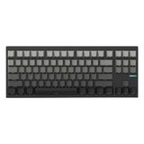 Mchose GX87S Mountains Gradient %80 Mist Blue Switch Rgb Kablosuz Hotswap Mekanik Gaming Klavye (HW-GX87-1) - Siyah
