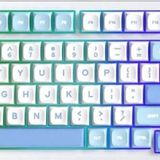 Mchose MC-G98-2 G98 %98 RGB Kablosuz Hotswap Mavi Mekanik Gaming Klavye