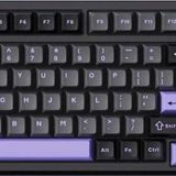 Mchose MC-G98S-3 G98 Pro %98 RGB Kablosuz Hotswap Siyah Mor Mekanik Gaming Klavye