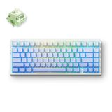 Mchose MC-K87-13 K87 %80 TKL RGB Kablosuz Hotswap Mor Mekanik Gaming Klavye