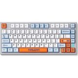 Mchose MC-Z75S-7 Z75S %75 RGB Kablosuz Hotswap Turuncu Mavi Mekanik Gaming Klavye