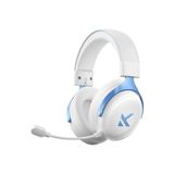Mchose V9 Pro Sky White 7.1 Surround Kablosuz Gaming Kulaklık (Hw-V9-3) - Beyaz - Mavi