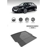 Mck Oto Aksesuar Mercedes W212 Rampalı Bagaj Havuzu - Gri - Siyah