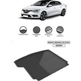 Mck Oto Aksesuar Renault Megane 4 Sd Touch Bagaj Havuzu - Siyah