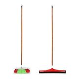 Mck Plus 120 Cm Ahsap Saplı 17 Cm Oto Yer Temızlık Fırcası,120 Cm Ahsap Saplı 55 Cm Cekpas Cek Cek