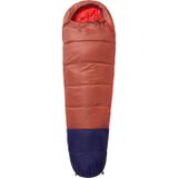McKinley Unisex – Yetişkin Pro II 5 Uyku Tulumu, Kırmızı Rust/Koyu Lacivert, 195R