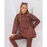 Mcl Kids Kız Çocuk Kapişonlu Trençkot Kahve - 3 - 4 Yaş