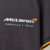 Mclaren Formula 1 Takımı Polo Yaka Tişört – Erkek – %100 Organik Pamuk - Gri - Turuncu