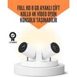 MCM Group 10.000 Oyun Destekli, Çift Kollu 4K Projeksiyon – Hdmı, Usb, Aux, Ethernet Yok