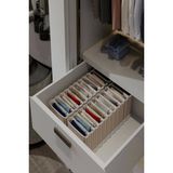 MCM Group 11 Bölmeli Dolap ve Çekmece Içi Düzenleyici Akordiyon Organizer M-00500 (1 Adet) ( Lisinya )
