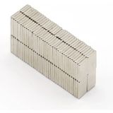 MCM Group 20 Adet 15X10X1.5 mm Köşeli Neodyum Mıknatıs N35 Magnet Dayanıklı Nikel Kaplama ( Lisinya )