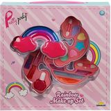 MCM Group 2601 Sun-Rst-Prp-Güzellik Set Makyaj Gökkuşağı Şekilli 3 Katmanlı