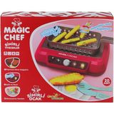 MCM Group 2A550 Magic Chef Barbekü Ocak Seti -Limon Oyuncak