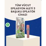 MCM Group 3 Başlıklı Kadın Yüz ve Vücut Tüy Temizleme Makinesi